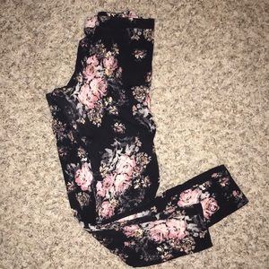 Lauren Conrad Floral Leggings